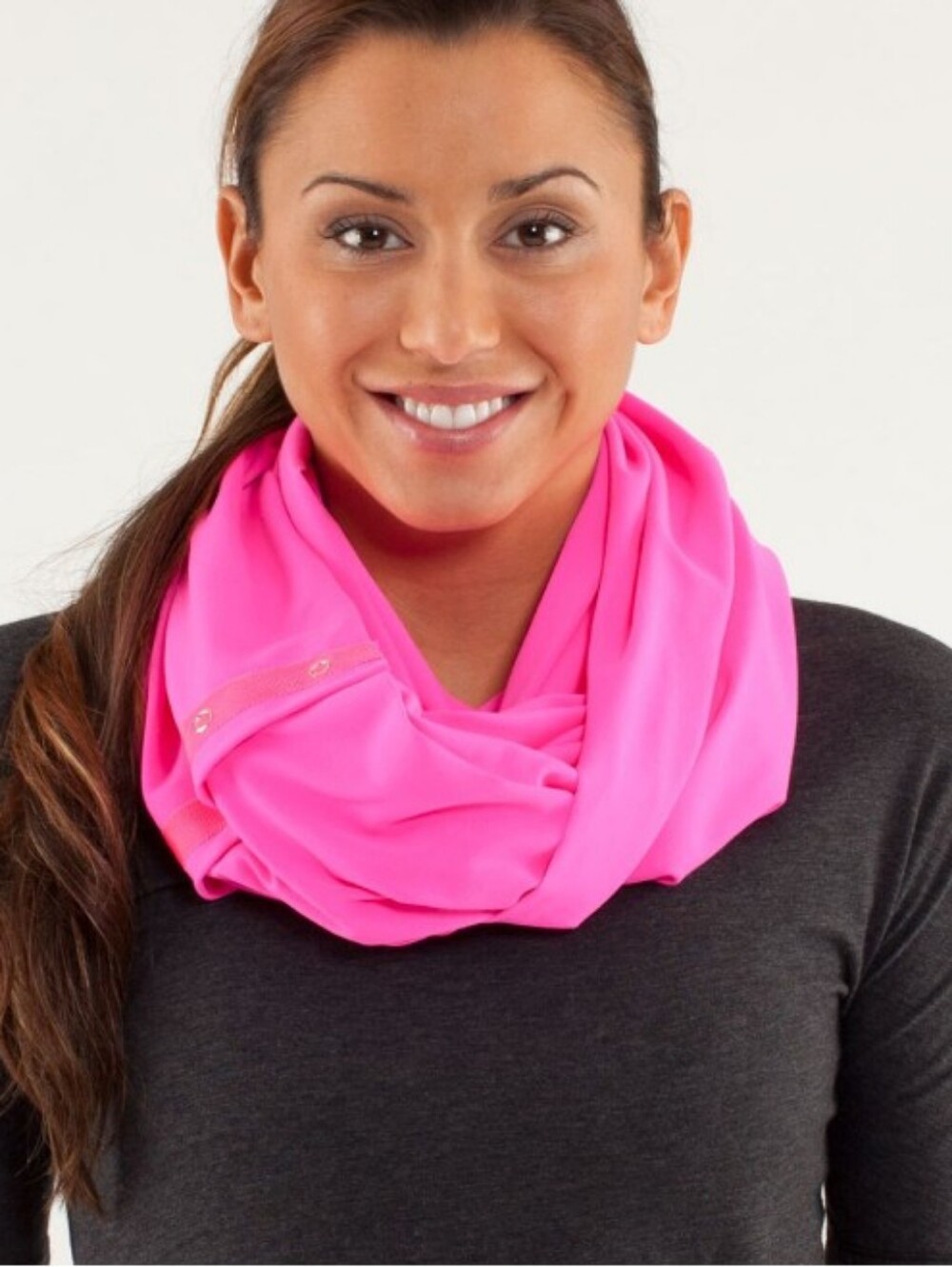 Lululemon Vinyasa Scarf Luon Light Raspberry Pink Glo Light Wrap